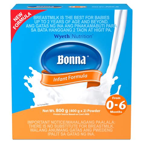 Bonna milk 0-6 months ilang oras